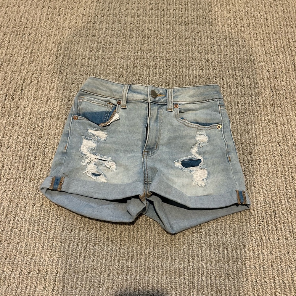 Aeropostale Midi Jean Shorts
